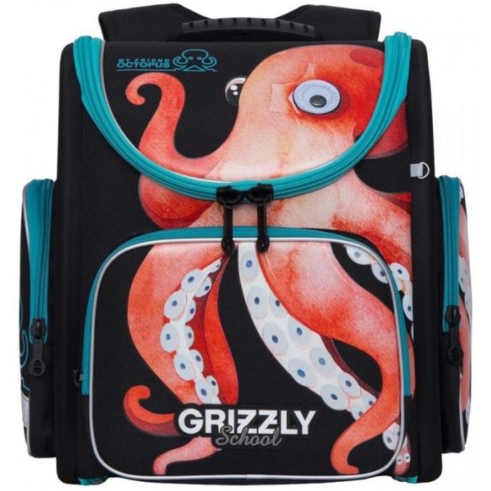 

Grizzly Рюкзак школьный Осьминог, Рюкзак школьный Осьминог