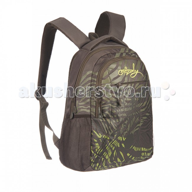 Grizzly Рюкзак RD-534-2Рюкзак RD-534-2 Grizzly Рюкзак RD-534-2Рюкзак RD-534-2Рюкзак Grizzly RD-534-2 с двумя отделениями. Ткань, из которой изготовлена данная модель, не только обладает свойствами и достоинствами натуральных материалов, но и превосходит их. Она прекрасно держит форму, устойчива к загрязнению, легко стирается, быстро сохнет. Рюкзак молодежный с двумя отделениями, карманом на молнии на передней стенке, боковыми карманами из сетки, карманом-пеналом, с жёсткой объемной спинкой с мягкими вставками, с анатомическими лямками. Материал: Полиэстр 1184<br>