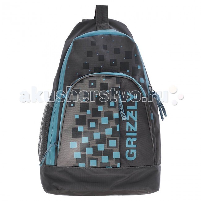 Grizzly Рюкзак RU-510-2Рюкзак RU-510-2 Grizzly Рюкзак RU-510-2Рюкзак RU-510-2Рюкзак Grizzly RU-510-2 с одним отделением. Ткань, из которой изготовлена данная модель, не только обладает свойствами и достоинствами натуральных материалов, но и превосходит их. Она прекрасно держит форму, устойчива к загрязнению, легко стирается, быстро сохнет. Рюкзак имеет одно главное отделение, которое закрывается на застежку-молнию. Внутри основного отделения - карман на липучке и карман на застежке-молнии. По бокам рюкзака - два кармана, один из которых - сетчатый на резинке. На передней панели - вместительный карман на застежке-молнии с четырьмя небольшими кармашками внутри для письменных принадлежностей. Также на вместительном кармане расположен еще один потайной карман на застежке-молнии. Модель имеет укрепленную спинку с мягкой рельефной вставкой и одну лямку, а также ручку-петлю. Лямка оснащена мини-карманом на застежке-молнии для разных небольших мелочей и аксессуаров. Такой рюкзак - практичное и стильное приобретение на каждый день. Материал: Полиэстр 1184<br>