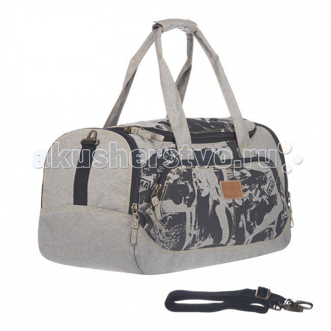 Grizzly Сумка дорожна TD-525-3Сумка дорожна TD-525-3 Grizzly Сумка дорожна TD-525-3Сумка дорожна TD-525-3Сумка дорожна Grizzly TD-525-3 с большим карманом. Ткань, из которой изготовлена данна модель, не только обладает свойствами и достоинствами натуральных материалов, но и превосходит их. Она прекрасно держит форму, устойчива к загрзнени, легко стираетс, быстро сохнет. Дамска дорожна сумка с большим передним карманом,с двум боковыми объемными карманами,с внутренним карманом дл документов,с двум крепкими ручками и регулируемым ремнем.Все швы сумки отстрочены контрастными прочными нитками. Сумка - то стильный аксессуар, который подчеркнет вашу изысканность и индивидуальность и сделает ваш образ завершенным. Материал: Полистр DL-P426<br>
