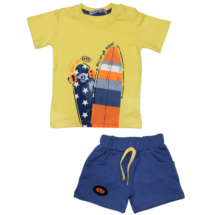  Haknur Комплект для мальчика (футболка и шорты) H9321