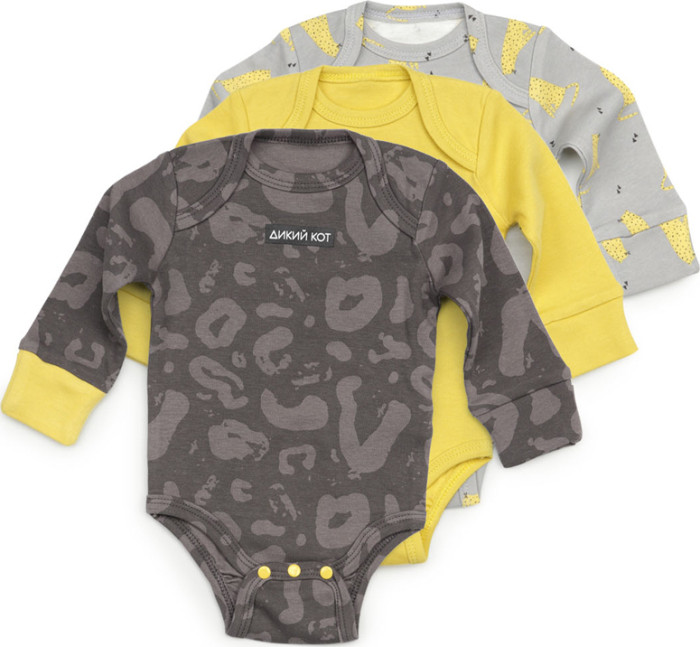 

Happy Baby Боди для мальчика с длинным рукавом 3 шт., Боди для мальчика с длинным рукавом 3 шт.