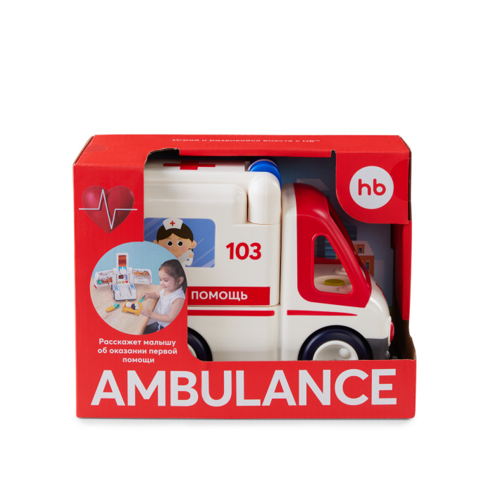 Happy Baby Игрушка скорая помощь Ambulance 1460705