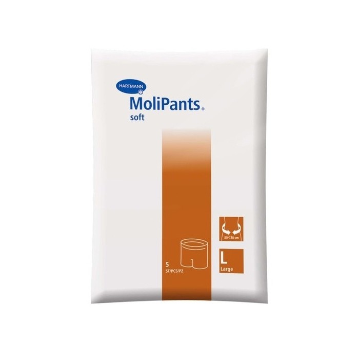 Hartmann Удлиненные штанишки для фиксации прокладок Molipants Soft 5 шт.