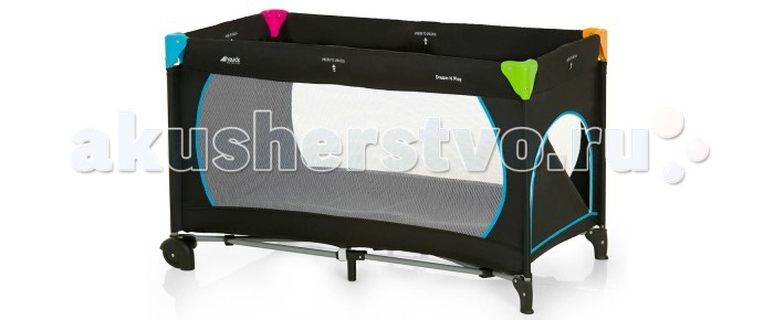 Манеж Hauck Dreamn Play Go PlusDreamn Play Go Plus Манеж Hauck Dreamn Play Go PlusDreamn Play Go PlusМанеж Hauck Dreamn Play Go Plus Специальные двойные замки безопасности предохраняют Hauck Dreamn Play от случайного складывания. Легкая система складывания по принципу зонтика, позволяет очень быстро сложить и разложить манеж. Для дополнительной устойчивости и безопасности ребенка предусмотрены дополнительные центральные ножки. Мягкие, прозрачные боковые стенки свободно пропускают воздух и позволяют не только присматривать за ребенком, но и позволяют Вашему малышу не чувствовать себя одиноким. Особенности: С манежем Dreamn Play Go Plus Вашему ребенку будет удобно и комфортно спать как дома, так и в путешествиях. Во время бодрствования, малыш может самостоятельно вылезать благодаря специальному лазу, который застегивается на молнии. Вы можете легко перемещать манеж по квартире благодаря 2 колесикам. Манеж Dreamn Play Go Plus легко раскладывается и компактно складывается, благодаря чему не займет много места для хранения. В комплект входит сумка для транспортировки. Манеж идеален для путешествия и визитов к бабушкам. Также в комплект входит матрасик для сна. В комплекте: сумка-чехол с ручками для удобной транспортировки и складывающийся матрас. Размеры кроватки в разложенном виде (ДхШхВ): 125 x 65 x 76 см. Размеры кроватки в сложенном виде (ДхШхВ): 23 x 24 x 76 см. Вес кроватки: 9.8 кг. С рождения до 15 кг.<br>