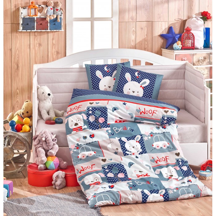 фото Постельное белье Hobby Home Collection Snoopy (5 предметов) 100х150 см