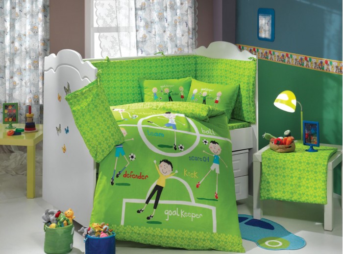 фото Комплект в кроватку Hobby Home Collection Soccer (10 предметов)