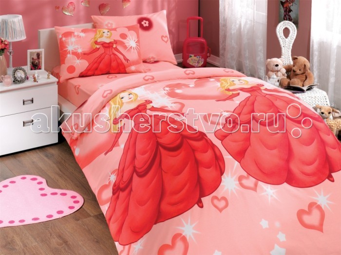 

Постельное белье Hobby Home Collection 1.5-спальное Prenses 160x240 см ранфорс