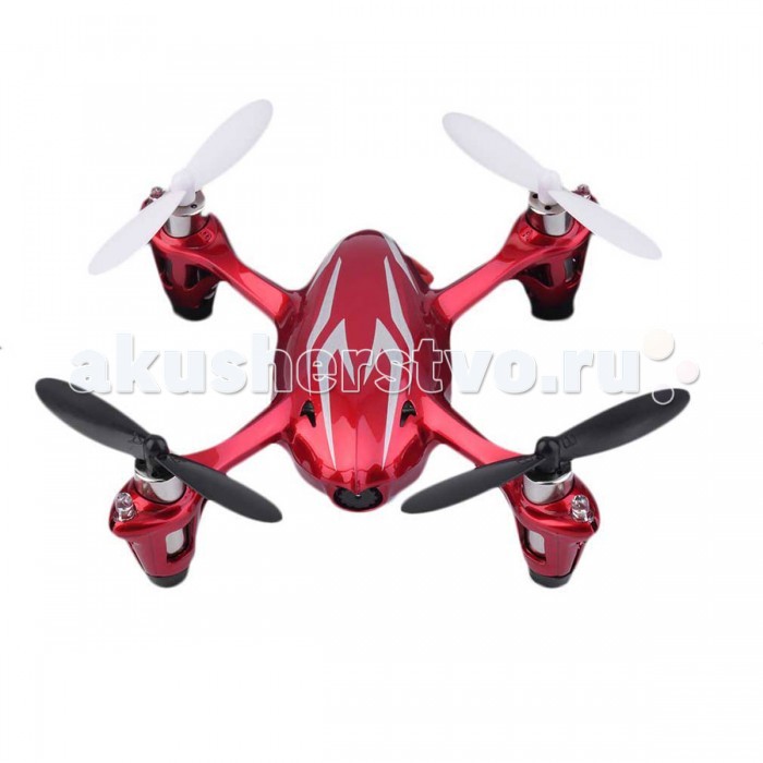 Hubsan Квадрокоптер X 4 Mini QuadcopterКвадрокоптер X 4 Mini Quadcopter Hubsan Квадрокоптер X 4 Mini QuadcopterКвадрокоптер X 4 Mini QuadcopterHubsan Квадрокоптер X 4 Mini Quadcopter, который способен летать как в помещении, так и на улице. Современная аппаратура на 2.4 ГГц обеспечивает надежную защиту от помех. Модель оснащена прочным футуристическим кузовом и светодиодами для ночных полетов. Благодаря настраиваемой чувствительности управления модель подходит и для новичков и для профессионалов. В модели применен гироскоп, который придает модели устойчивость при полете. Особенности: Материал корпуса: пластик Тип управления: Радио 2,4 ГГц Датчик стабилизации полета 6 осевой гироскоп Тип двигателей: х4 - 0720RN57A-9M-130NL52 Зарядное устройство: USB кабель Время зарядки: 40 минут Время полета: 10 минут Дальность связи: до 100 метров Пульт ДУ радио, 2.4 ГГц, 4-х канальный с ЖК дисплеем Дополнительно: 4 резиновые ножки; 4-е светодиодных фонарика (2 синих,2 белых) Источник питания: Аккумулятор 3.7V 100 mAh Li-Po Размеры: 65х65 мм<br>