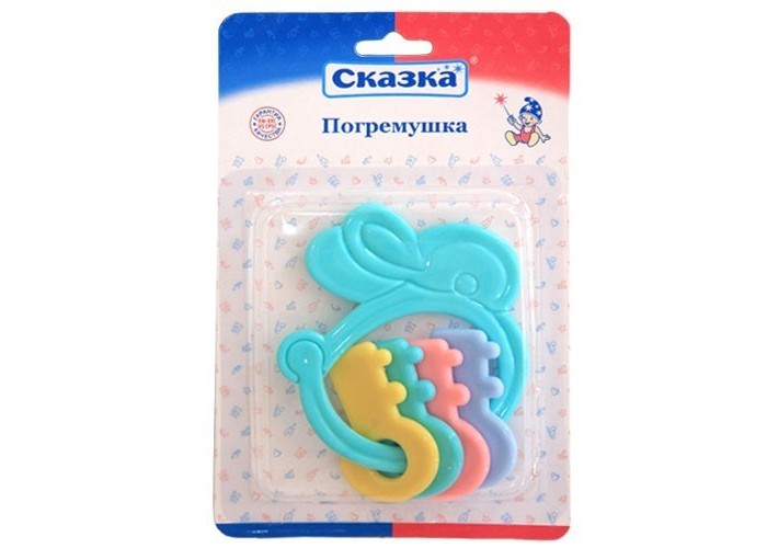 Погремушки Сказка Зайка с ключиками погремушки tomy погремушка зайка белла