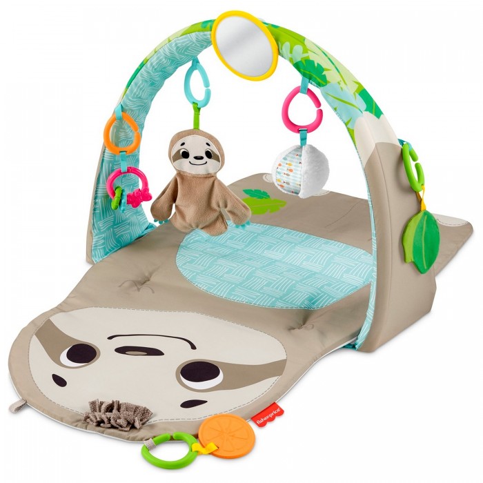 Развивающий коврик Fisher Price Ленивец