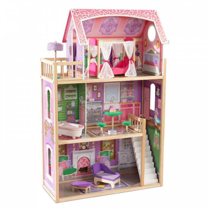 KidKraft Кукольный домик Ава с мебелью (10 элементов)