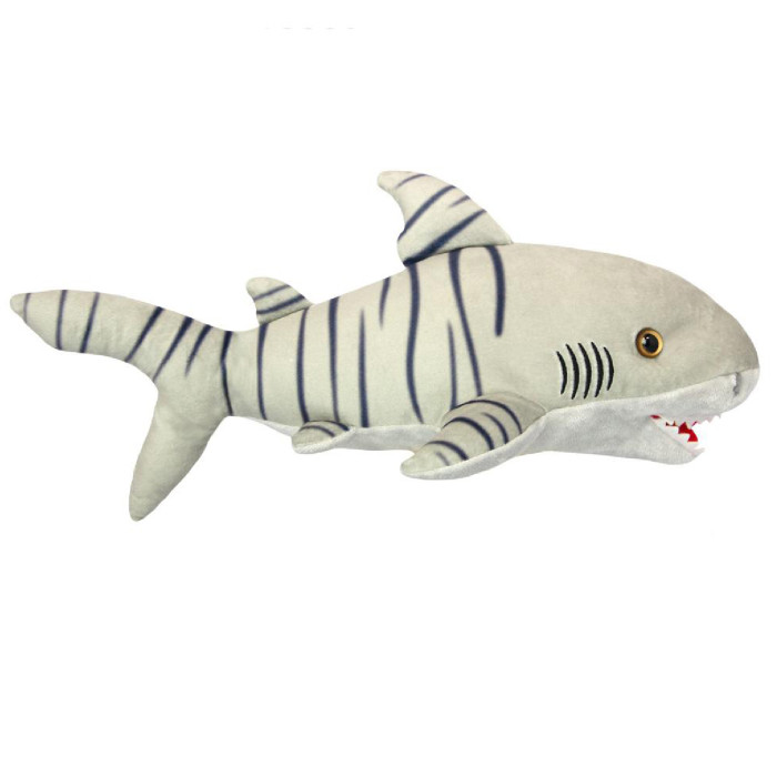 Мягкие игрушки All About Nature Тигровая акула 25 см мягкие игрушки all about nature пеликан 25 см