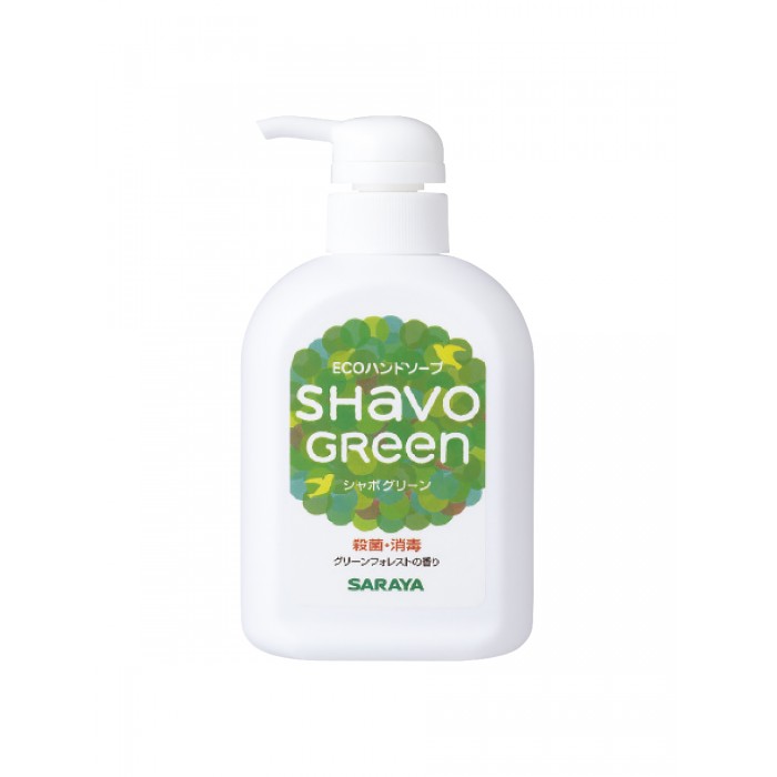 фото Saraya shavo green soap жидкое мыло для рук 0.25 л