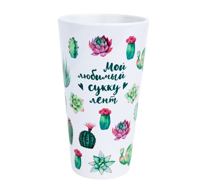 

Kawaii Factory Кружка большая Суккуленты, Кружка большая Суккуленты