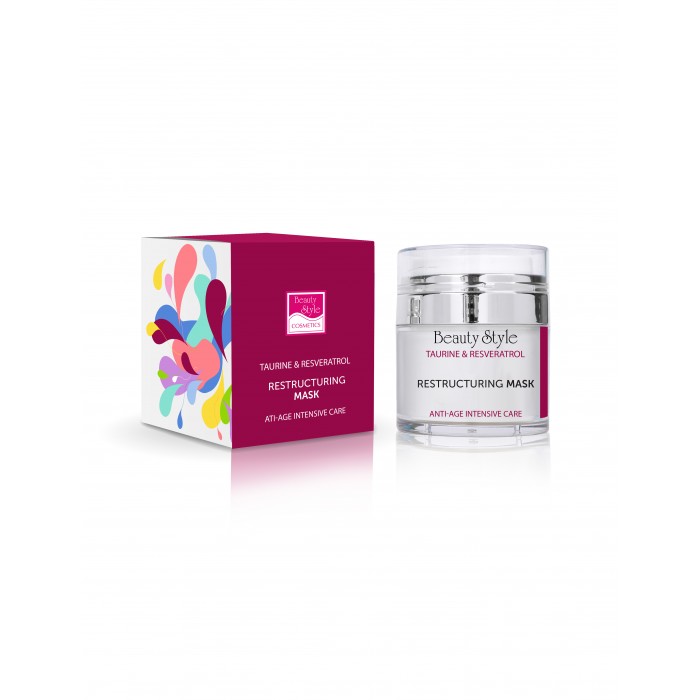 

Beauty Style Реструктурирующая маска Anti Age plus Taurine & Resveratrol 50 мл, Реструктурирующая маска Anti Age plus Taurine & Resveratrol 50 мл