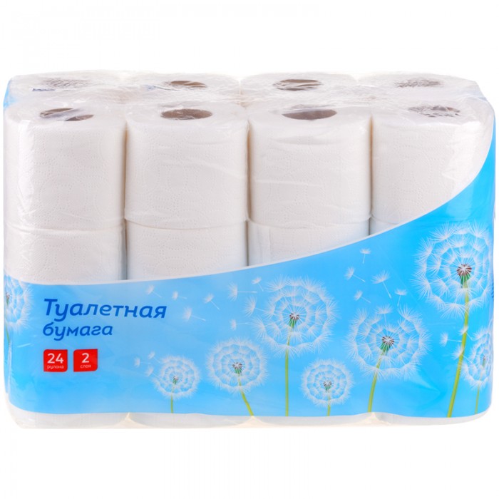 

OfficeClean Туалетная бумага 2 слоя 24 шт., Туалетная бумага 2 слоя 24 шт.