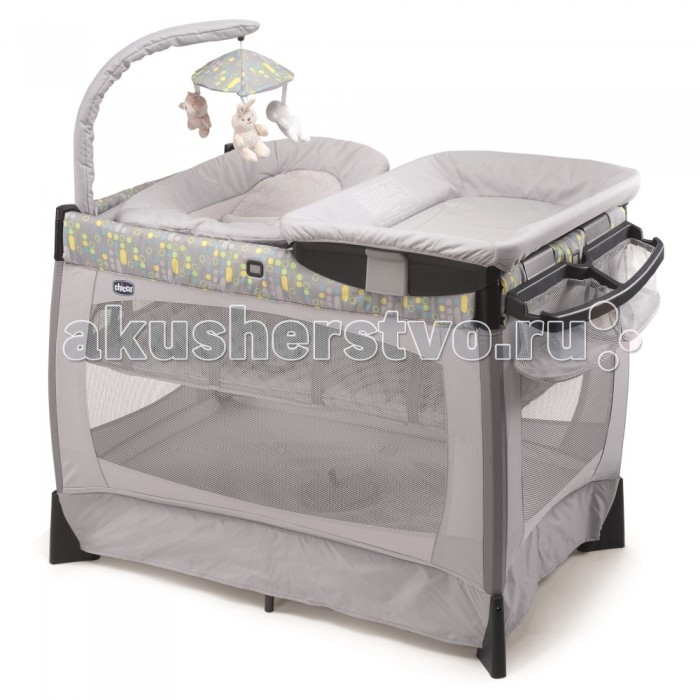 Манеж Chicco Lullaby SilverLullaby Silver Манеж Chicco Lullaby SilverLullaby SilverМанеж Chicco Lullaby Silver Особенности: В комплект входит ряд аксессуаров для сна, игры, пеленания и отдыха. Возрастная группа: от рождения до 36 месяцев. Легкая удобная система складывания Жесткое днище Двойная система защиты, предотвращающая случайное складывание Сетчатые стенки манежа для свободной циркуляции воздуха Съемный матрасик с карманами для фанерных досок Навесная колыбель от 0 до 6 месяцев (весом до 8 кг.) Рама с 3 съемными мягкими игрушками Компактная сумка для хранения и перевозки кроватки Размеры: 106 х 83 х 71 (h) см в разложенном виде Вес: 19.3 кг<br>