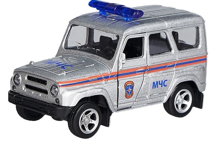 

Serinity Toys Машинка УАЗ Хантер МЧС, Машинка УАЗ Хантер МЧС