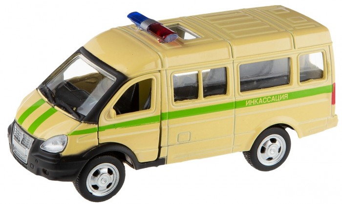 

Serinity Toys Машинка ГАЗ Инкассация, Машинка ГАЗ Инкассация