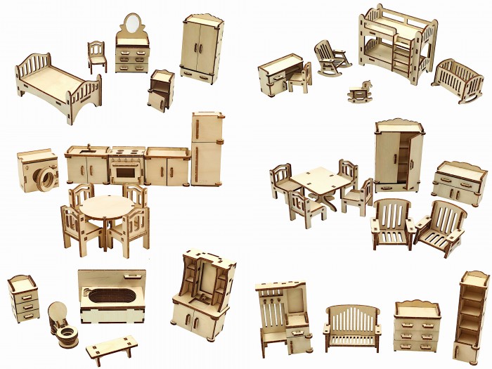 KidKraft Кукольный домик Камила с мебелью (25 элементов)