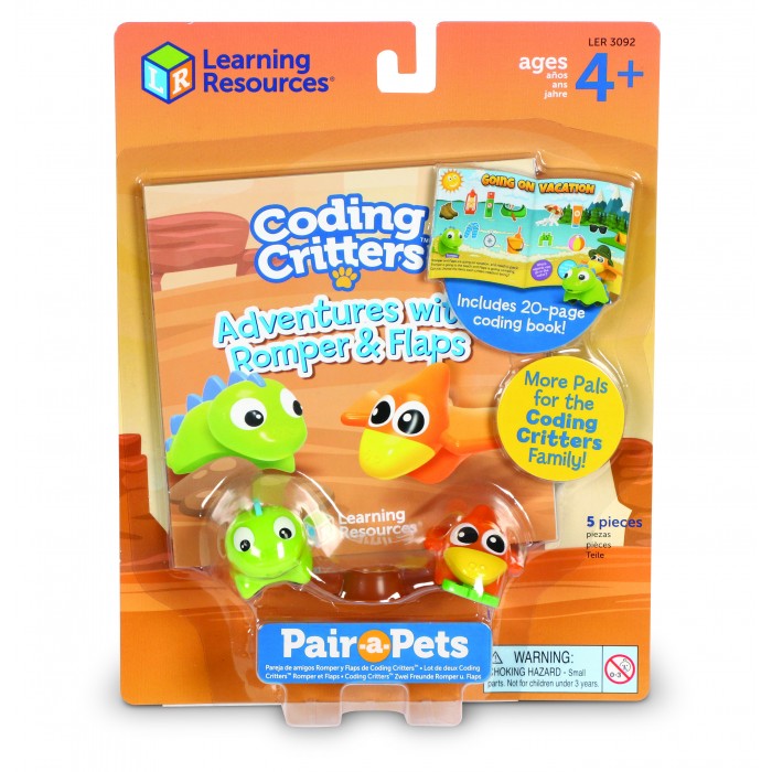 Learning Resources Игровой набор РобоДино Весёлые друзья (5 элементов)