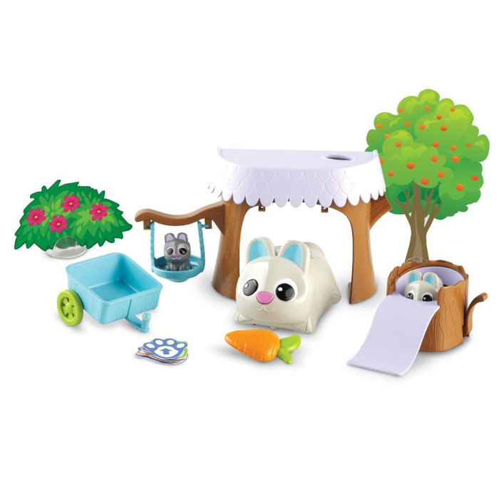 Электронные игрушки Learning Resources Игровой набор РобоКролик Банни с малышами (22 элемента)