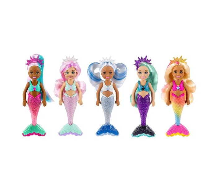 

Barbie Кукла-сюрприз Челси Русалка, Кукла-сюрприз Челси Русалка