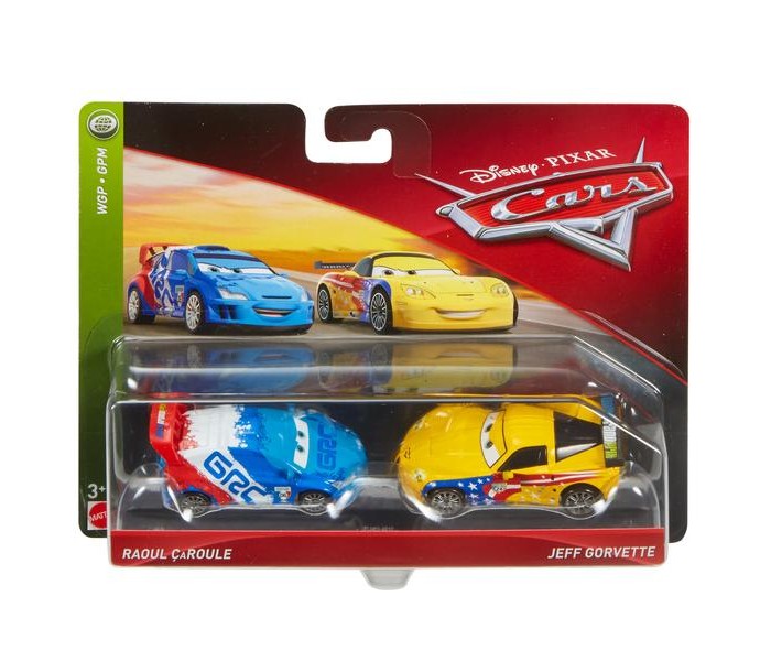 

Mattel Cars набор из 2 базовых машинок, Cars набор из 2 базовых машинок