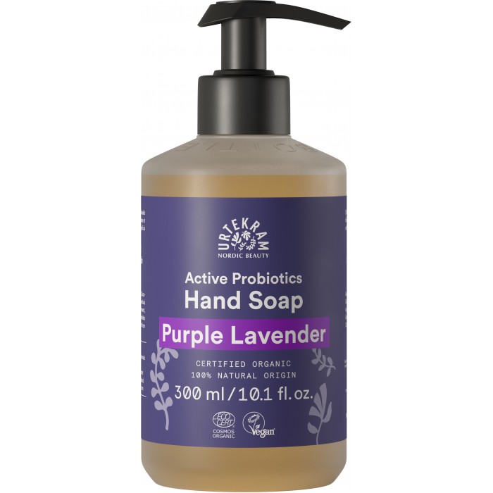 Картинка для Urtekram Органическое жидкое мыло для рук Пурпурная лаванда 300 мл