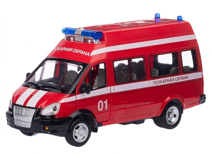 Serinity Toys Инерционная машинка Пожарная охрана 9707A