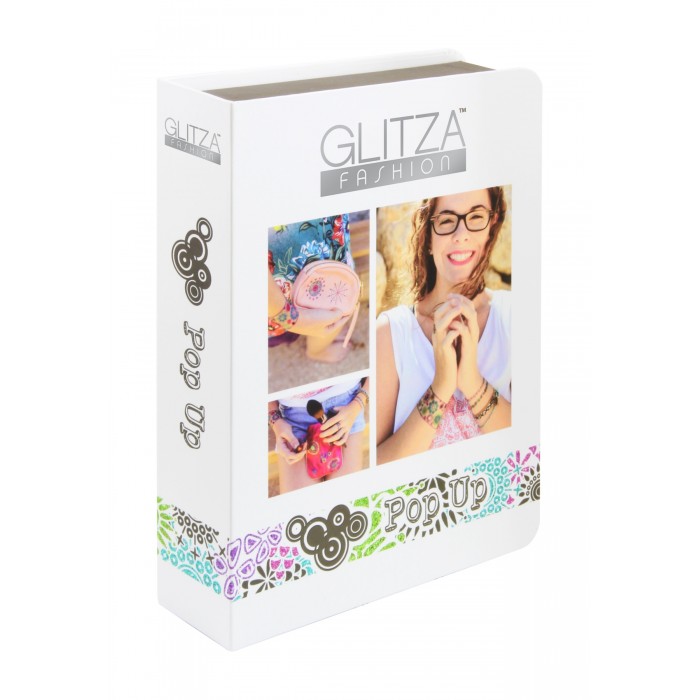 Наборы для творчества, Glitza Fashion Lukky Набор тату Deluxe Неожиданность в коробке-книге  - купить со скидкой