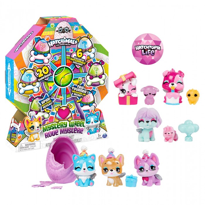 фото Hatchimals коллектаблс игровой набор луна-парк с щенятами