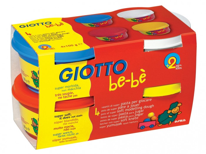 фото Giotto be-be super modelling dough мягкая масса для моделирования