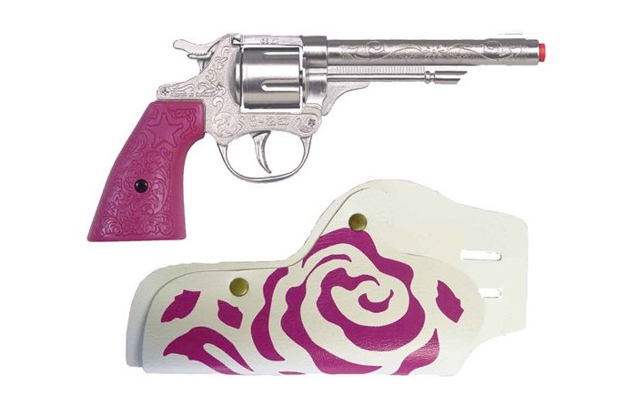 Купить Игрушечное оружие, Gonher Игрушка Розовый пистолет 180/2F