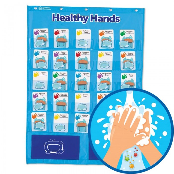Learning Resources Настенный модуль Чистые руки
