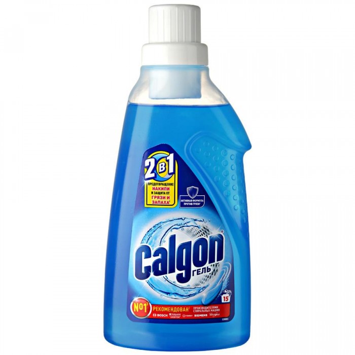 Бытовая химия Calgon Гель для смягчения воды и предотвращения образования накипи 2 в 1 750 мл calgon средство для смягчения воды 2в1 1 1 кг