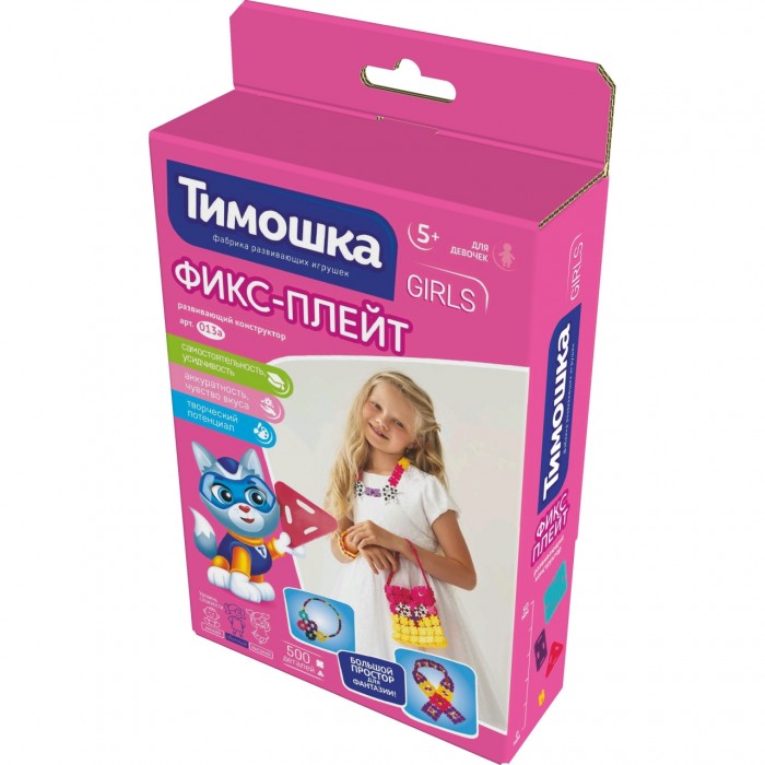 

Конструктор Тимошка Фикс-Плейт (500 деталей), Фикс-Плейт (500 деталей)
