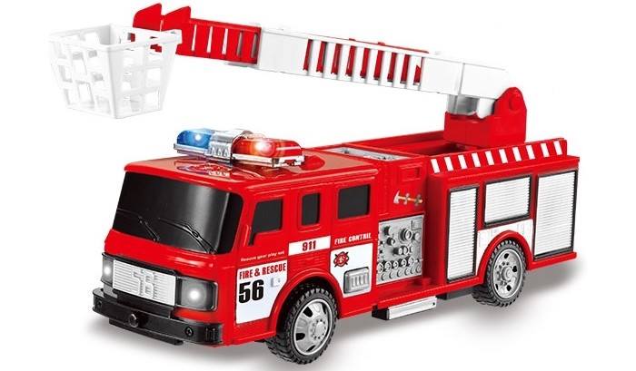 

Игротрейд Машина Пожарная с 3D подсветкой, Машина Пожарная с 3D подсветкой