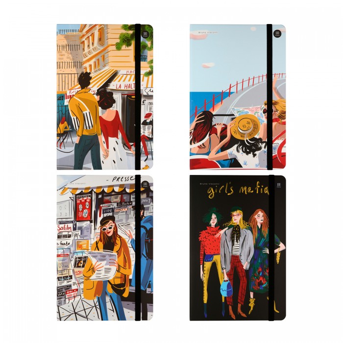 

Bruno Visconti Блокнот Megapolis Journal My Sketches А5 100 листов, Блокнот Megapolis Journal My Sketches А5 100 листов