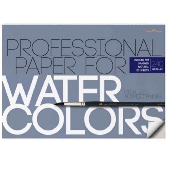 

Bruno Visconti Блок-склейка для акварели А3 20 л, Блок-склейка для акварели А3 20 л