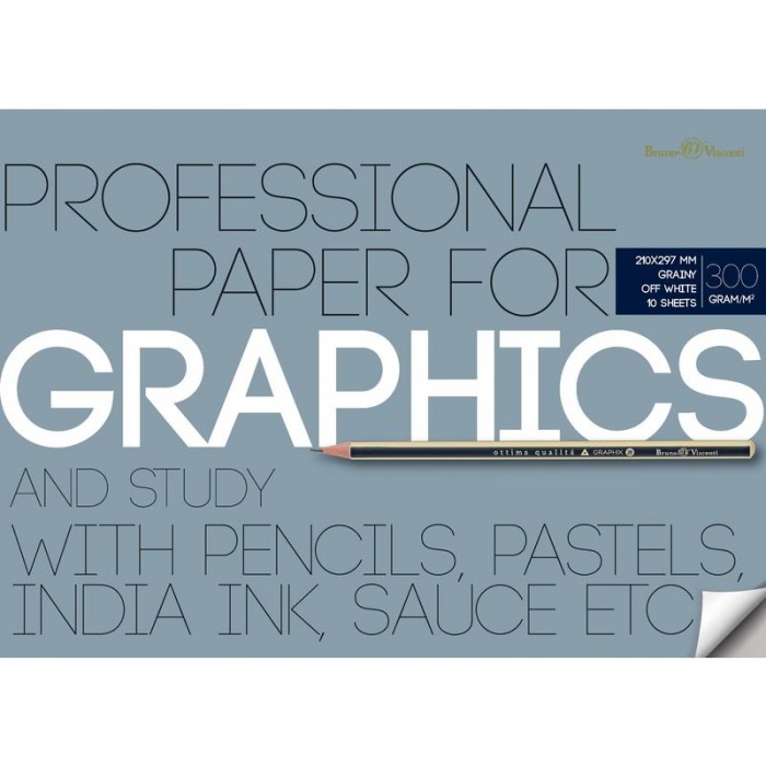 

Bruno Visconti Бумага для графики А4 297х210 мм 10 л, Бумага для графики А4 297х210 мм 10 л