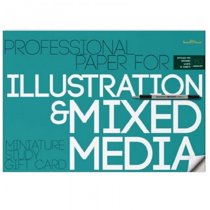 

Bruno Visconti Бумага для иллюстраций А3 10 листов, Бумага для иллюстраций А3 10 листов