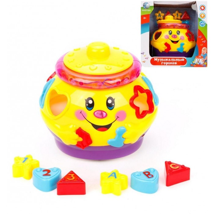 

Наша Игрушка Горшок музыкальный, Горшок музыкальный