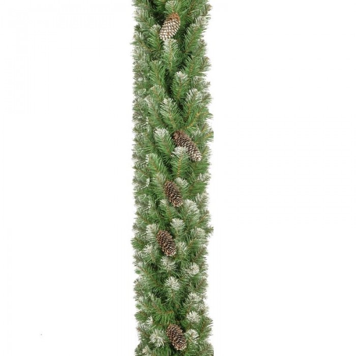 

Attache Гирлянда хвойная Снежная королева с шишками заснеженная, Гирлянда хвойная Снежная королева с шишками заснеженная