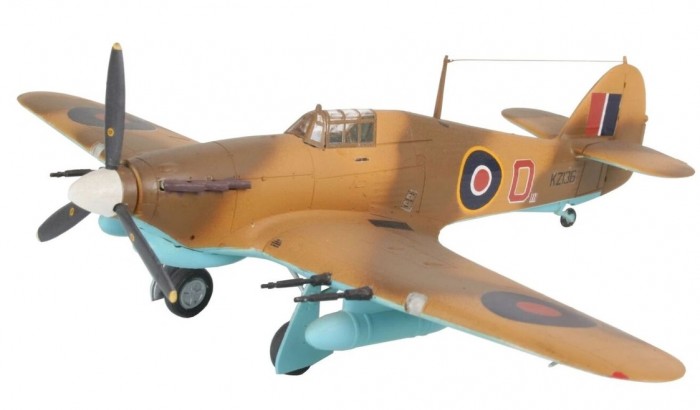 Сборные модели Revell Сборная модель Военный самолет Hawker Hurricane Mk II C