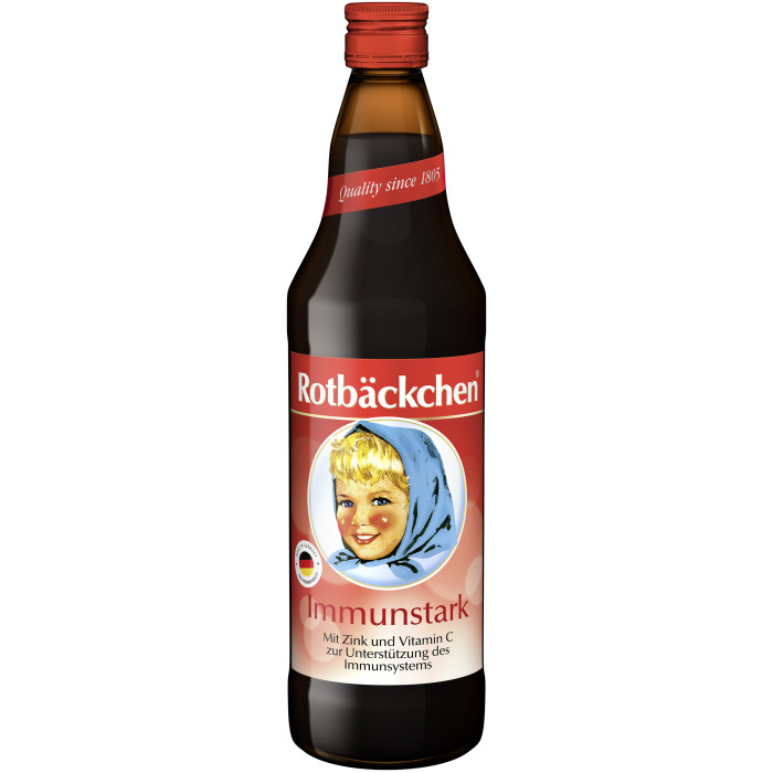 Rotbackchen Immunstark Мультифруктовый сок прямого отжима Румяные щечки 700 мл