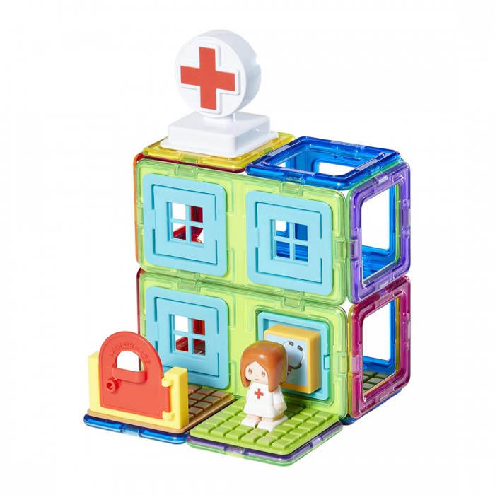 

Конструктор Magformers магнитный Town Set - Hospital (22 элемента), магнитный Town Set - Hospital (22 элемента)