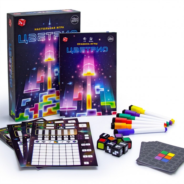 Nd Play Настольная игра Цветрис