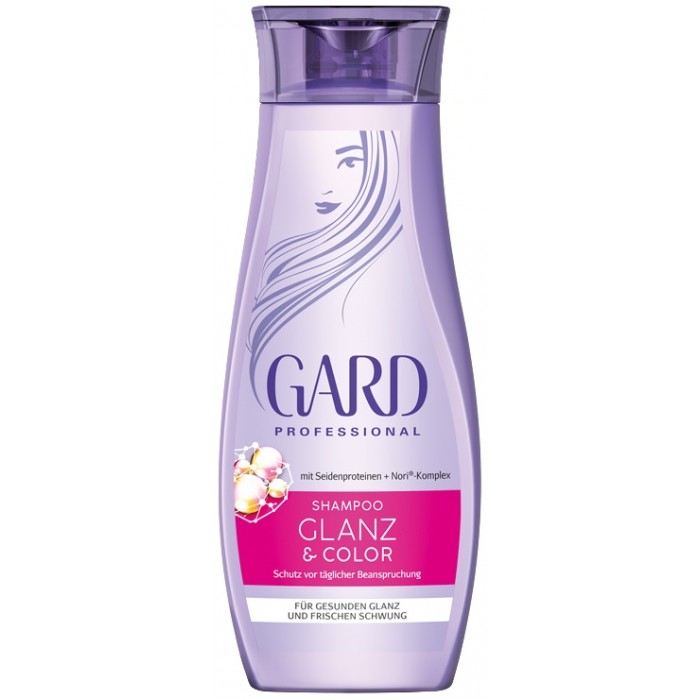 фото Gard professional шампунь для блеска и яркости волос shampoo glanz & color 250 мл